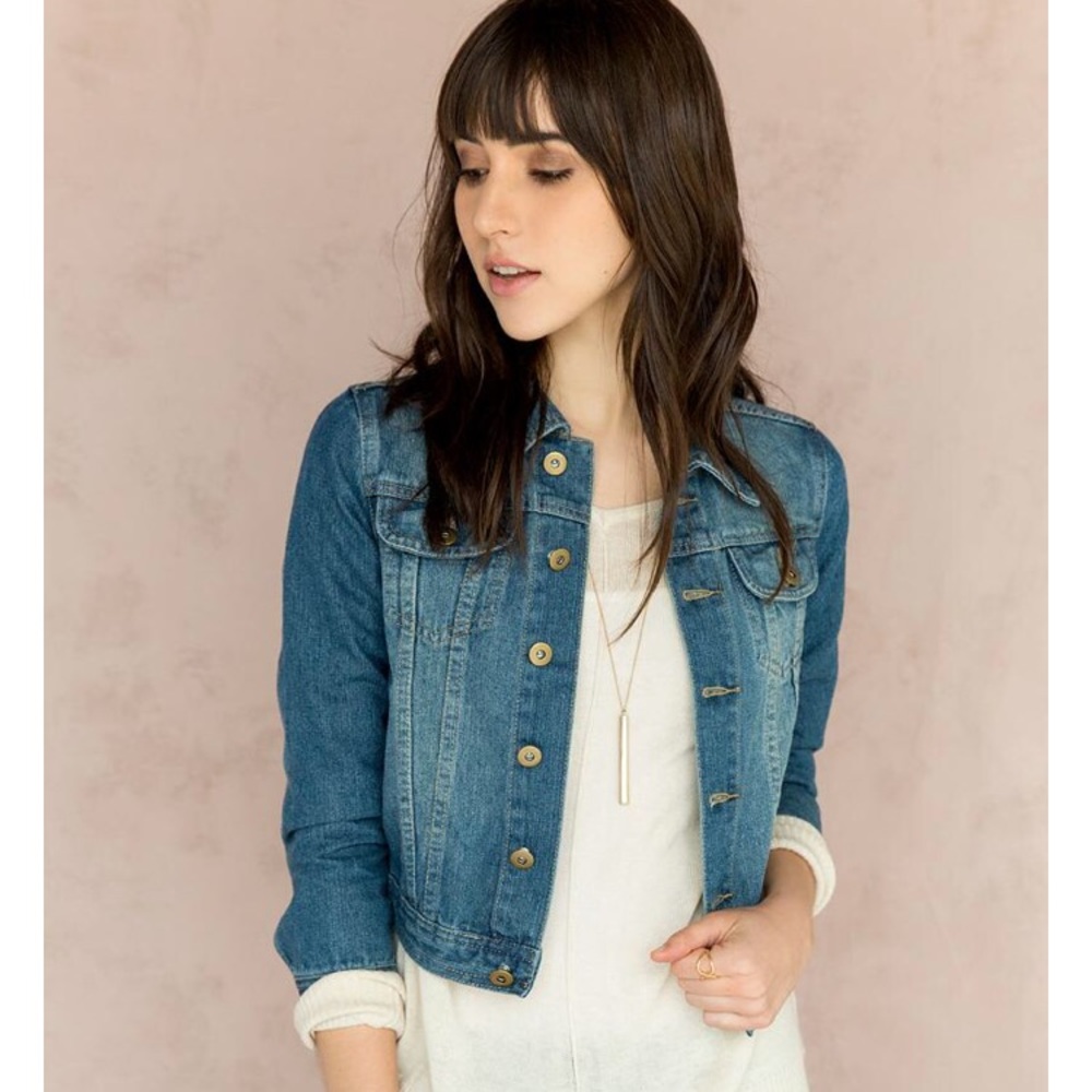 SOLD: Jun & Ivy classic denim jacket